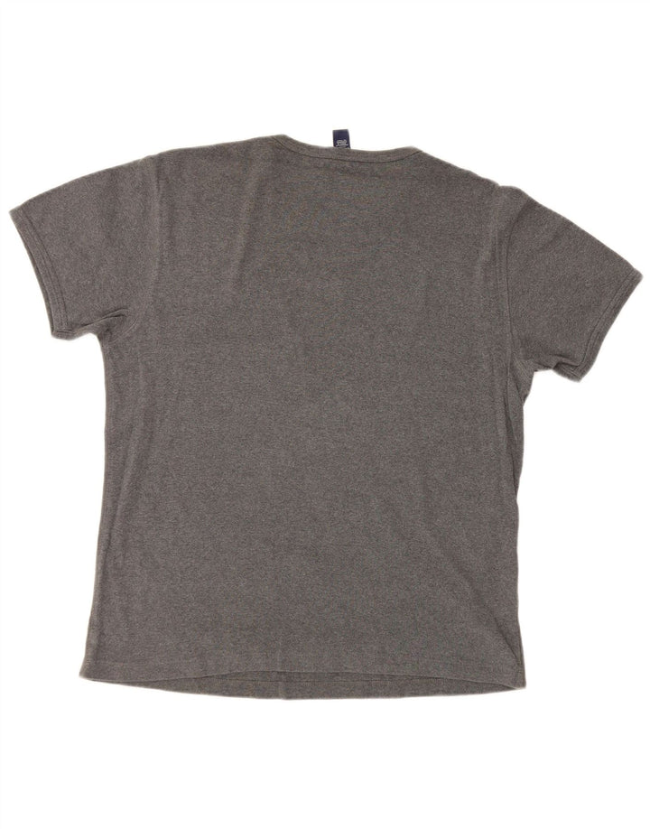 Gap Herren T-Shirt Top XL Grau Baumwolle