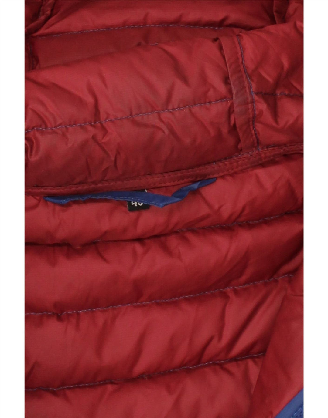 COLMAR Womens Hooded Padded Jacket IT 46 Large Blue Vintage Colmar and Second-Hand Colmar from Messina Hembry 