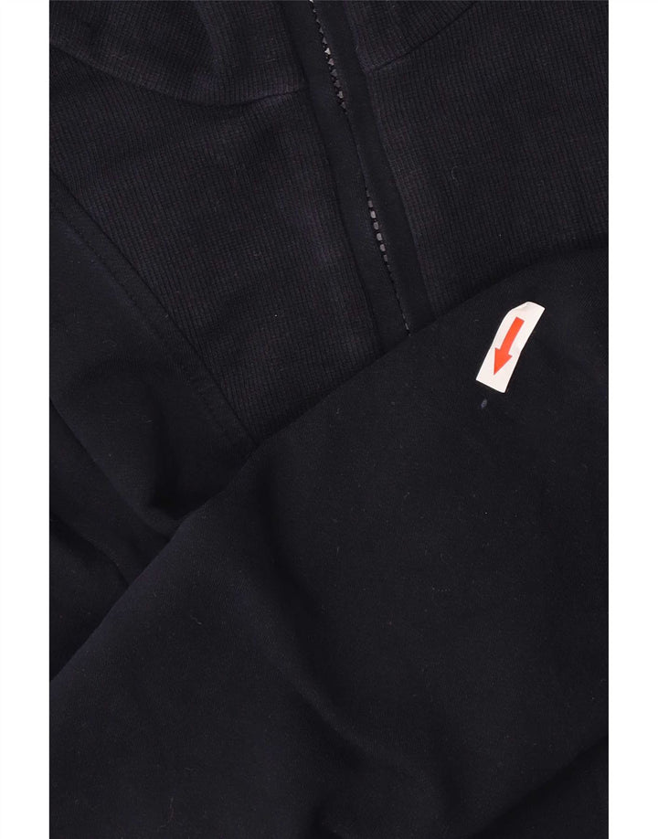 Marks & Spencer Damen-Sweatshirt mit Reißverschluss am Hals, Gr. 14, mittleres Marineblau