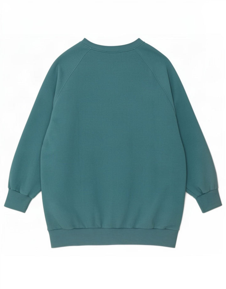 Zara Damen-Sweatshirt in Übergröße, Gr. 14, Mittelblau