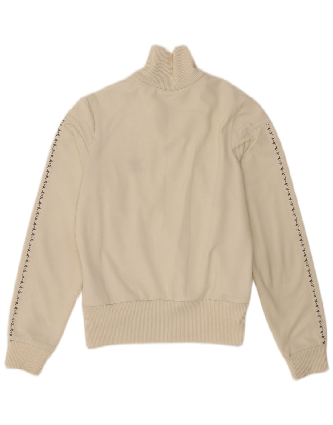 Adidas Damen Graphic Trainingsanzug Top Jacke UK 14 Medium Off White