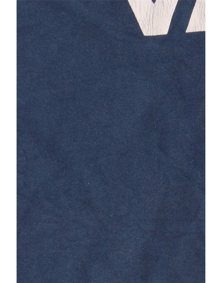 Vans Herren Grafik T-Shirt Top XL Blau Baumwolle