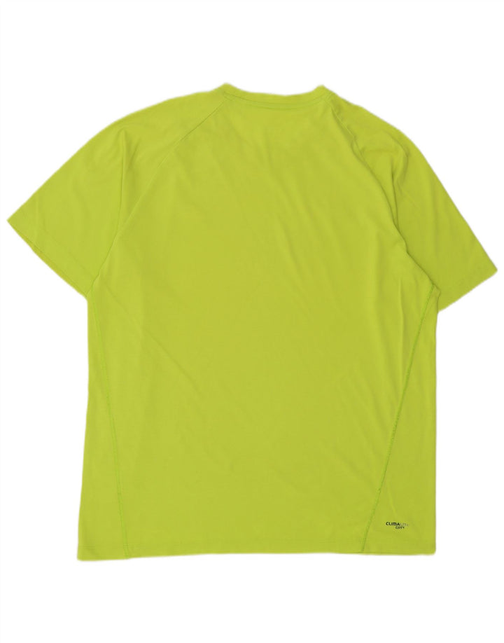 ADIDAS Herren Climalite T-Shirt Top Large Grün