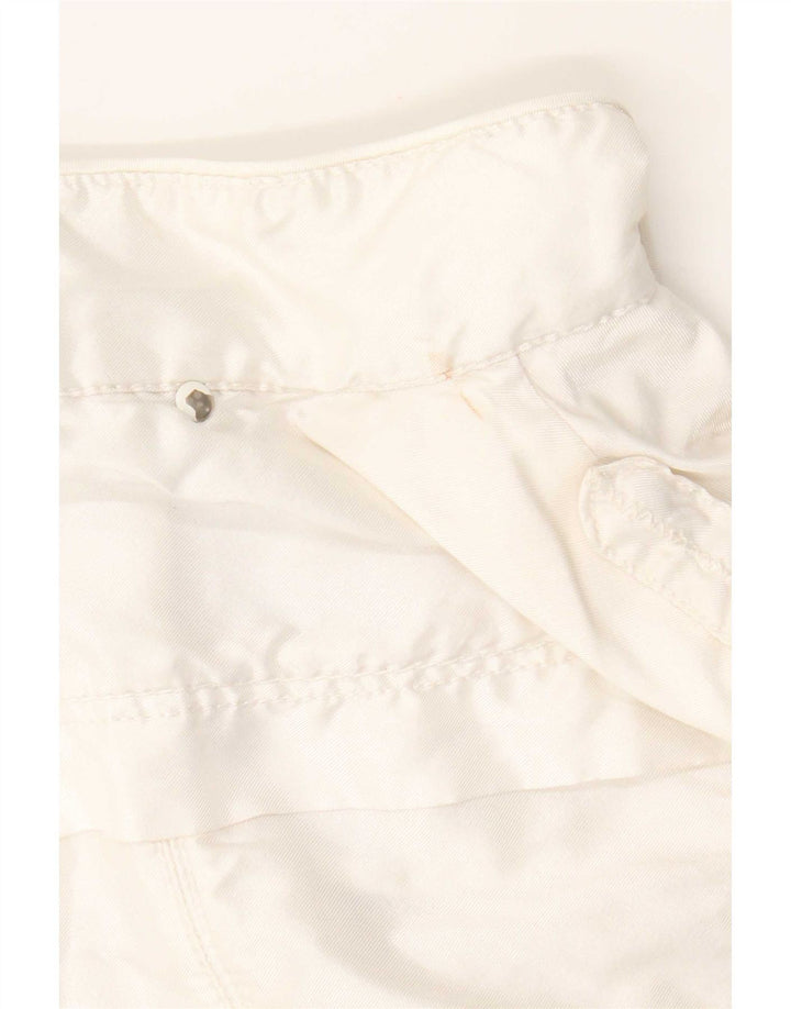PEUTEREY Damen Crop Bomberjacke IT 40 Small Weiß
