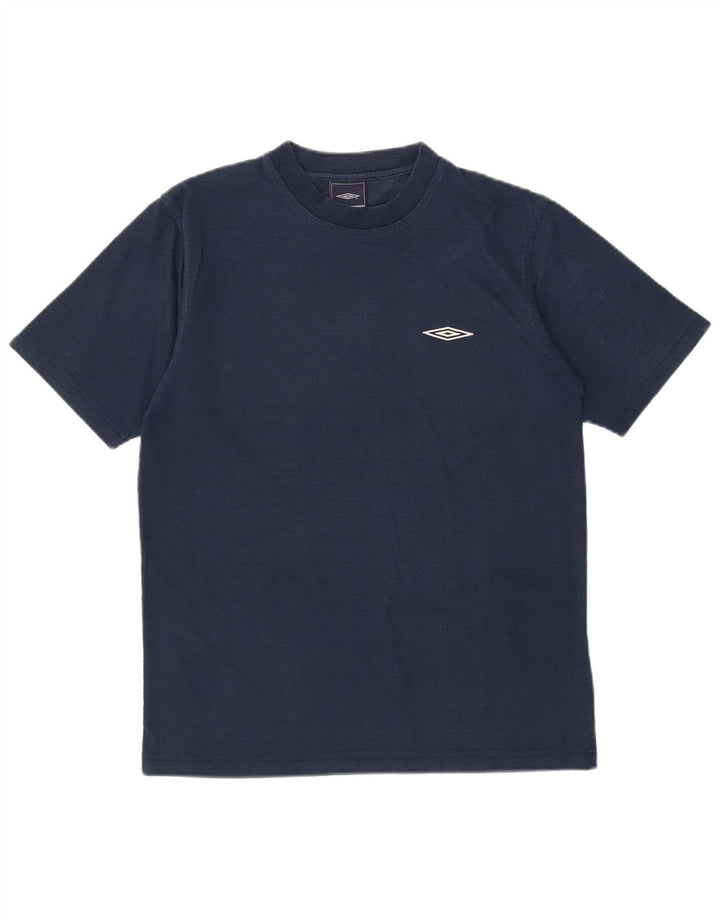 Umbro Herren T-Shirt Top Medium Marineblau Polyester