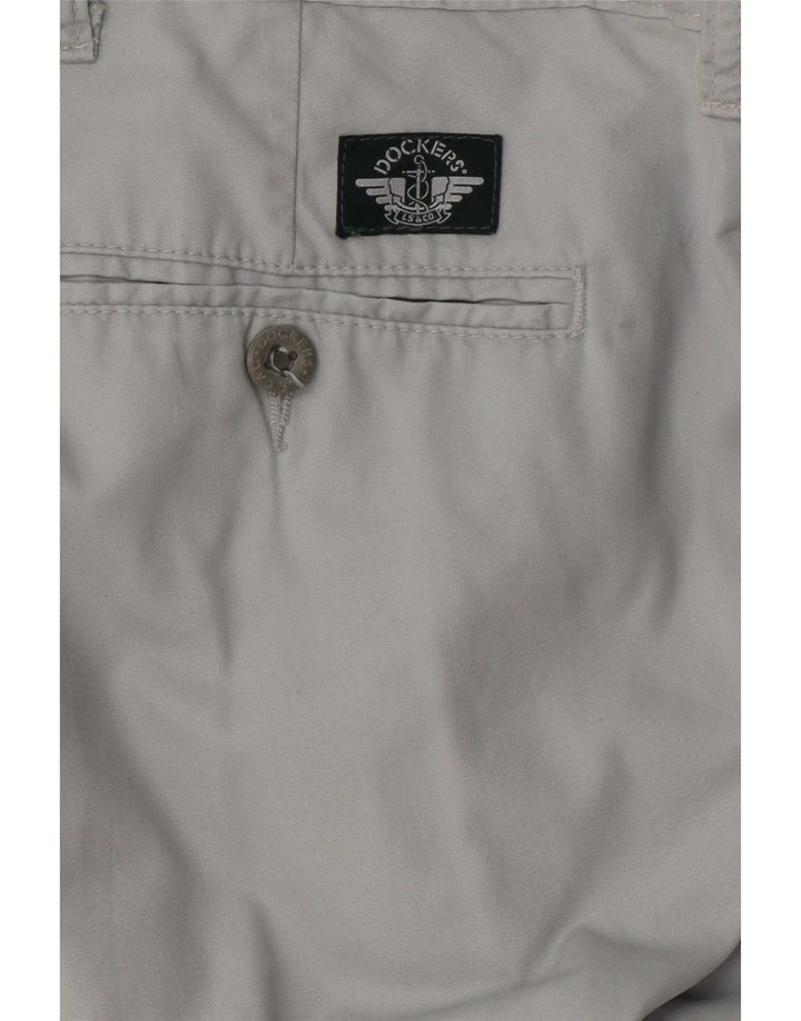 Dockers Herren Pegged Chino Hose W42 L29 Grau
