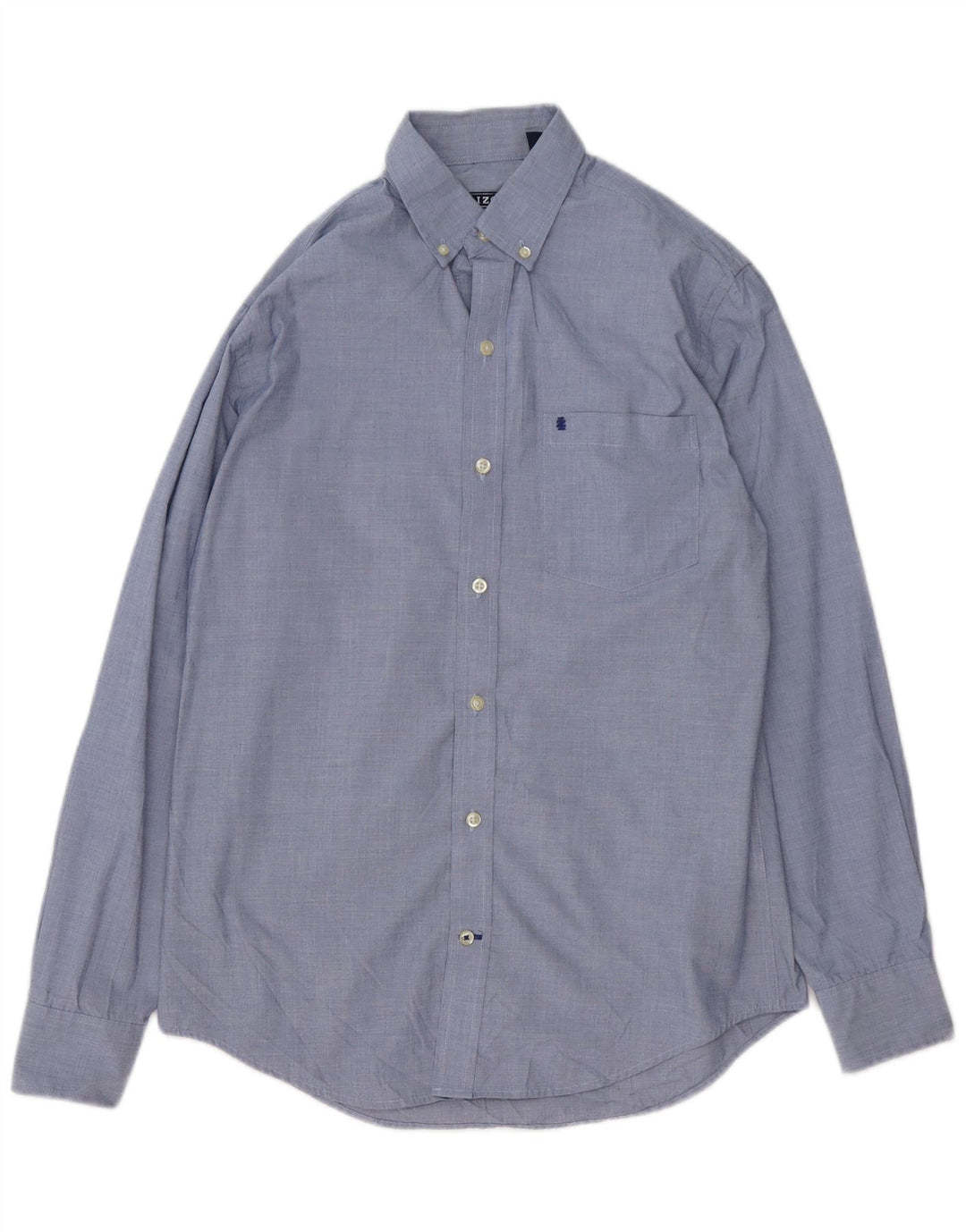 IZOD Herrenhemd, klein, aus blauer Baumwolle