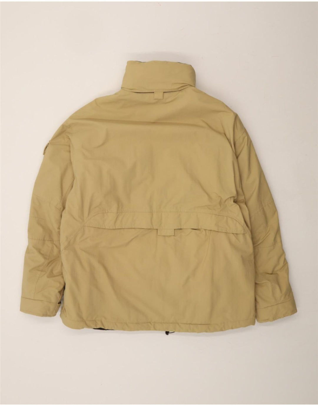 DIADORA Mens Windbreaker Jacket UK 42 XL Beige Polyamide Vintage Diadora and Second-Hand Diadora from Messina Hembry 