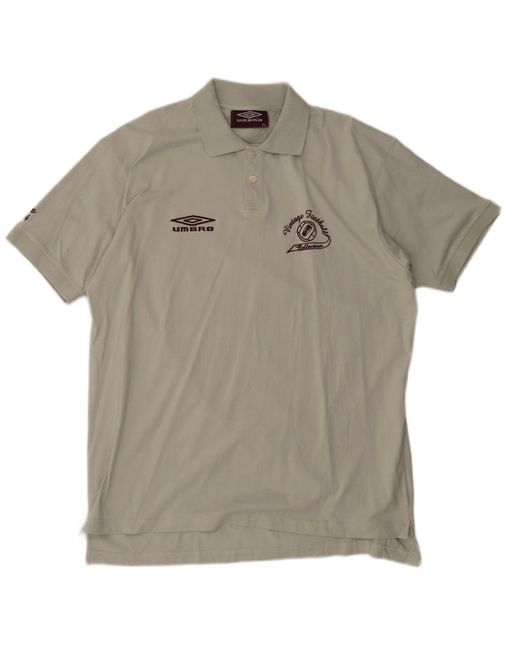 Umbro Herren Poloshirt XL Grüne Baumwolle
