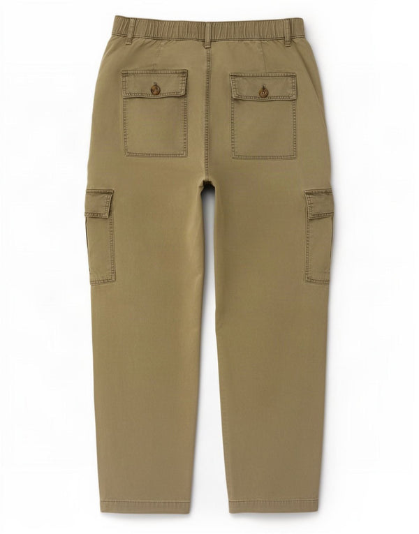 Marks & Spencer Damen Jogger-Cargohose UK 12 Medium W30 L26 Khaki
