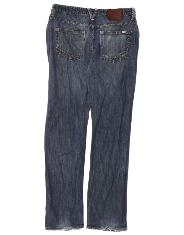 Vans Herren Straight Jeans W32 L32 Blaue Baumwolle