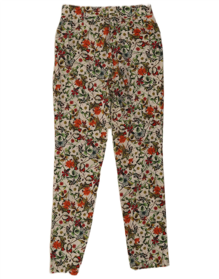 Lloyd's Damen-Freizeithose, EU 38, M, B28, L30, mehrfarbig, Blumenmuster