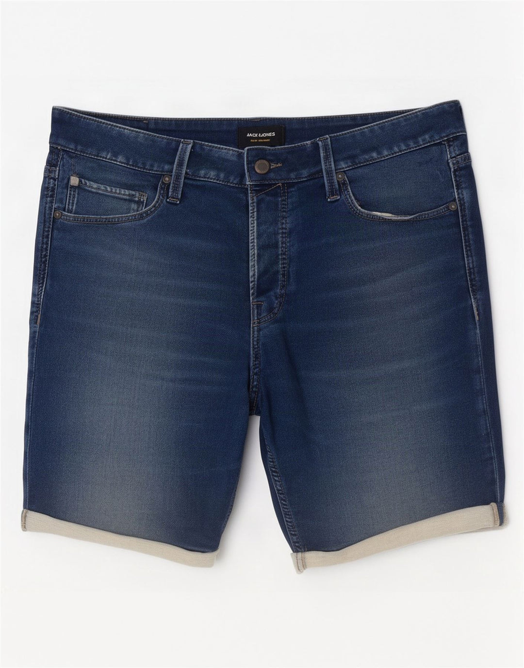 Jack & Jones Herren-Jeansshorts, Größe L, W34, Blau, Baumwolle