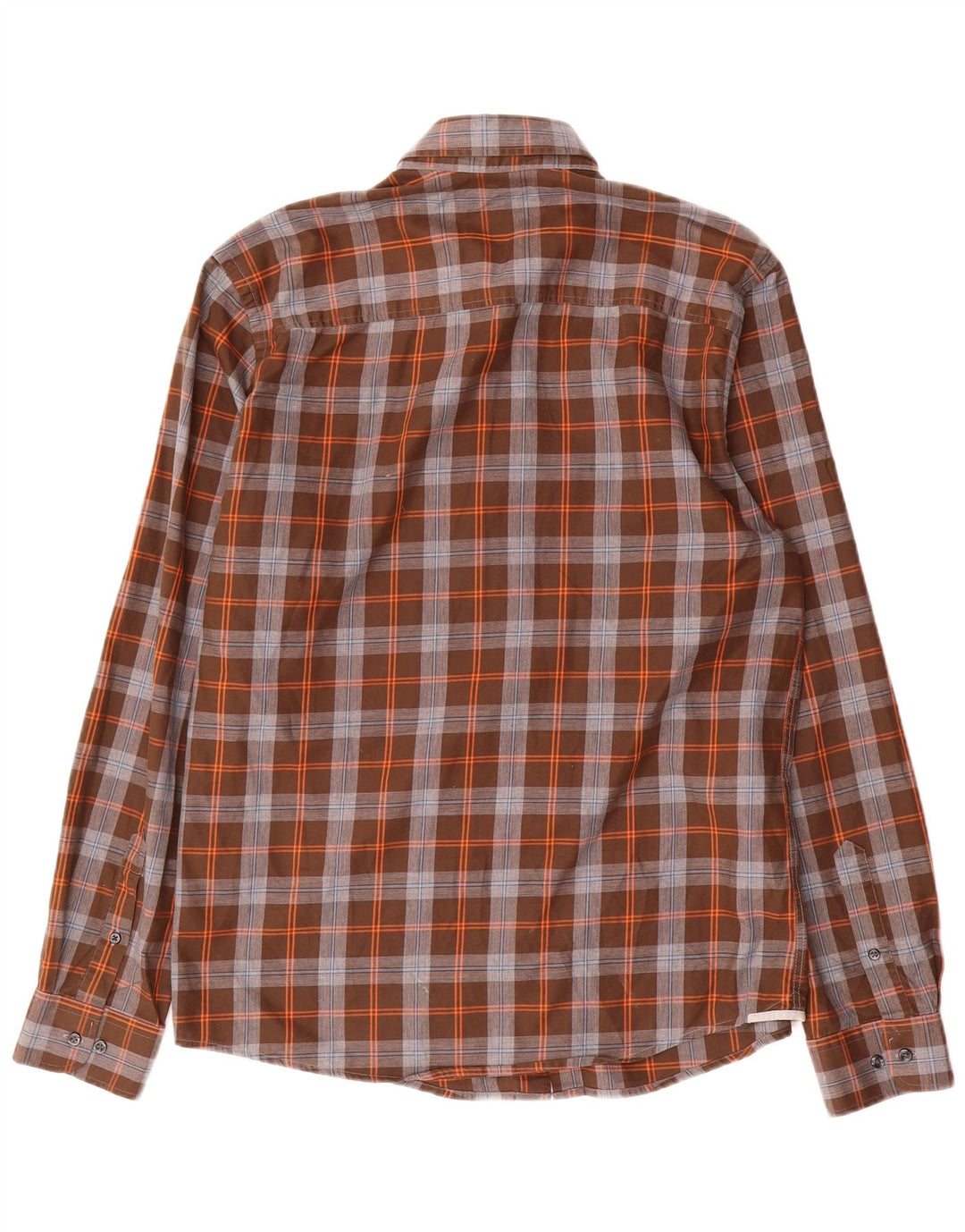 Jack & Jones Herren-Hemd, groß, braun, kariert, Baumwolle