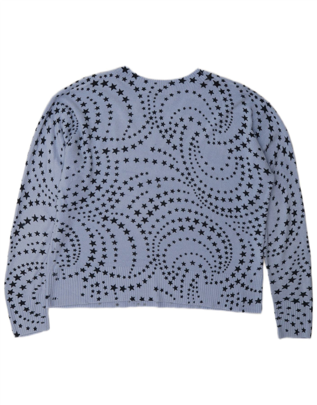 Marks & Spencer Damen-Pullover mit V-Ausschnitt, UK 16, Größe L, Blau