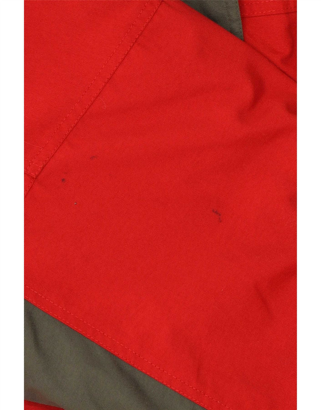 Columbia Herren-Skijacke mit lockerer Passform, UK 38, mittelrotes Colourblock-Nylon