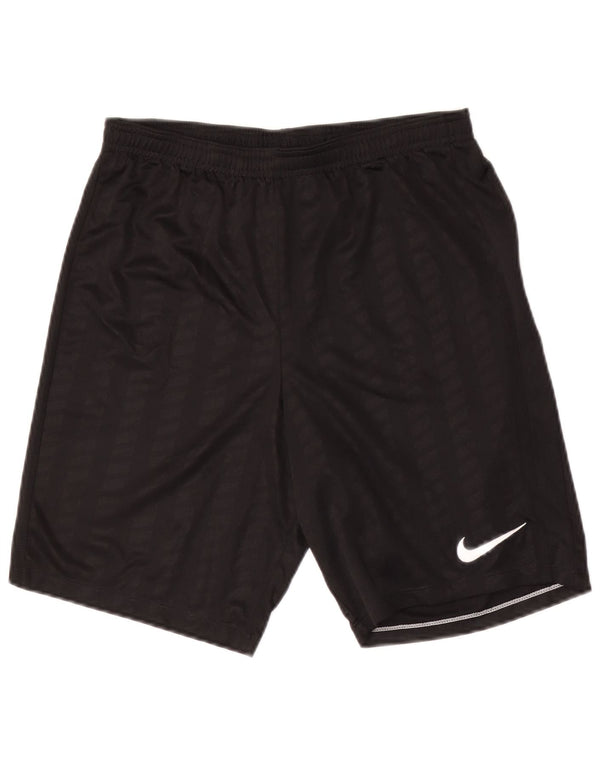Nike Herren Dri Fit Sport Shorts Mittelschwarz gestreift Polyester