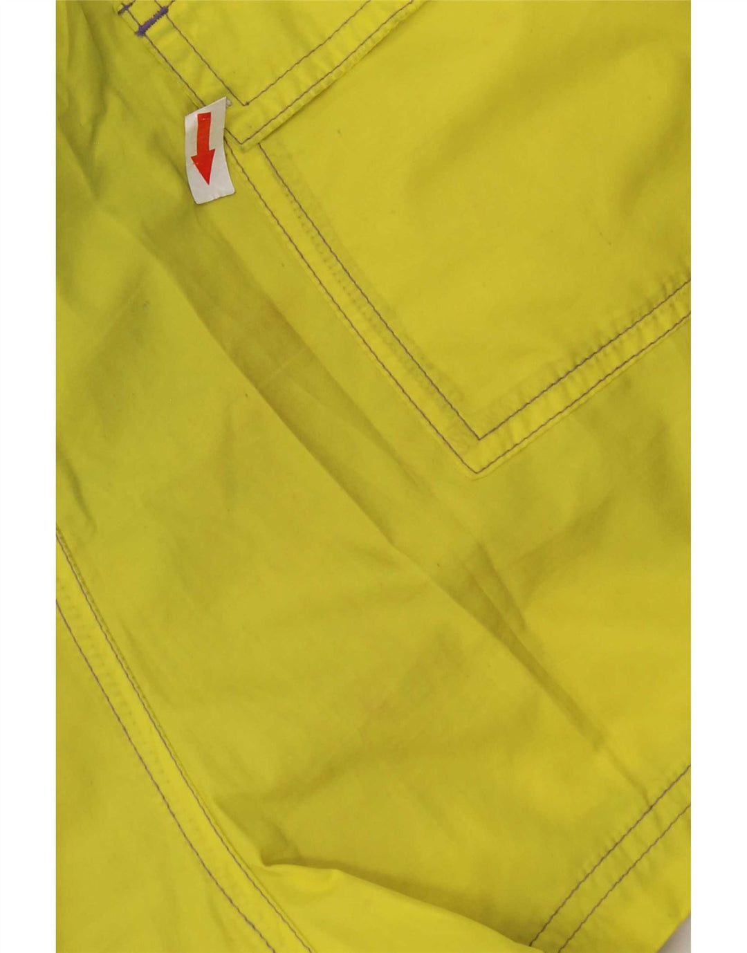Calvin Klein Herren-Badeshorts mit Grafik, groß, aus gelbem Polyester
