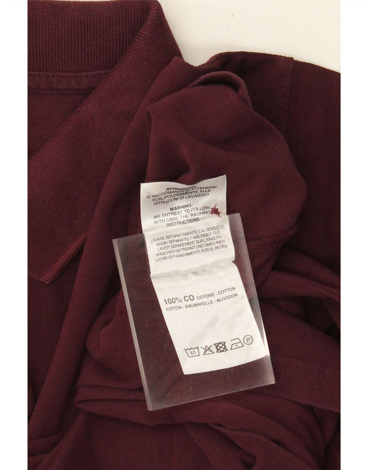 Carrera Herren Regular Poloshirt 2XL Burgund Baumwolle