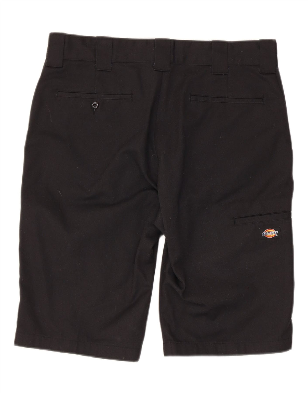 Dickies Herren Slim Fit Chinoshorts W34 Large Schwarz Polyester