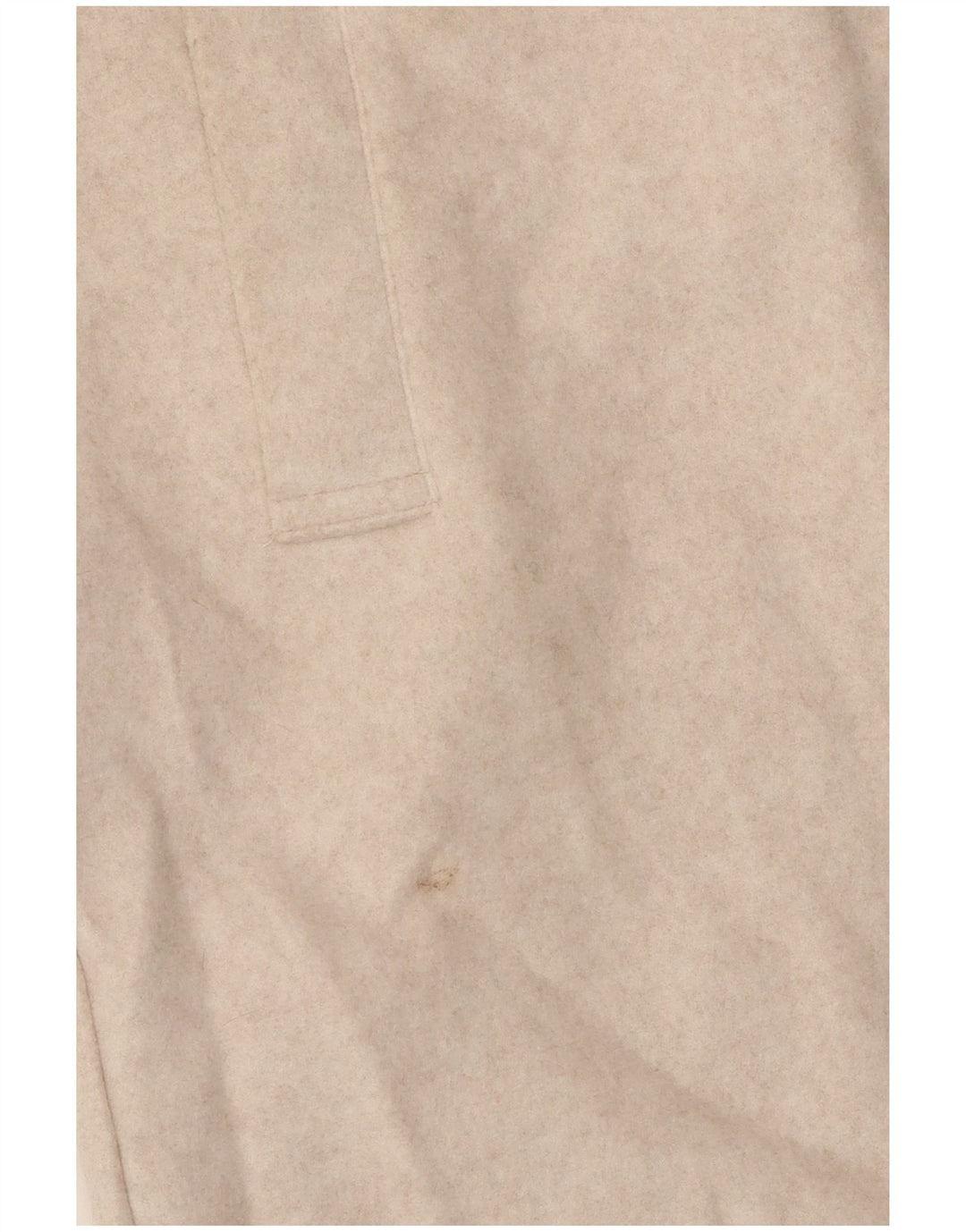 Zara Damen Kapuzenmantel UK 12 Medium Beige Polyester