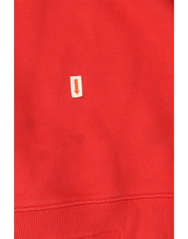Champion Herren-Sweatshirt mit Grafik, groß, aus roter Baumwolle