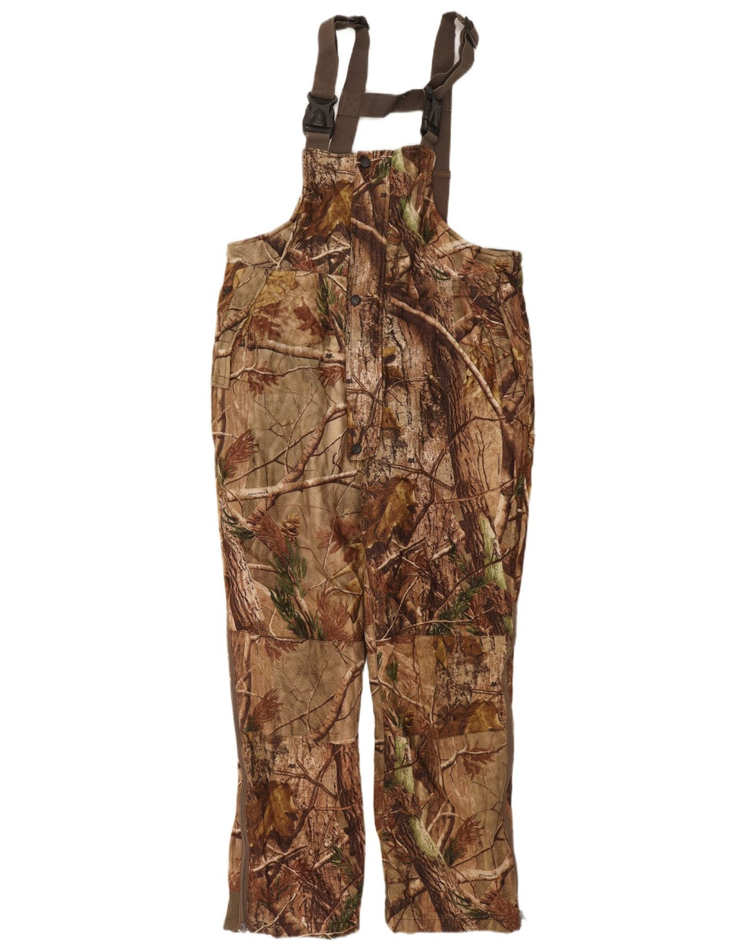 GAME WINNER Herren-Overall, Latzhose, Hose, XL, W36, L28, Braun, Camouflage