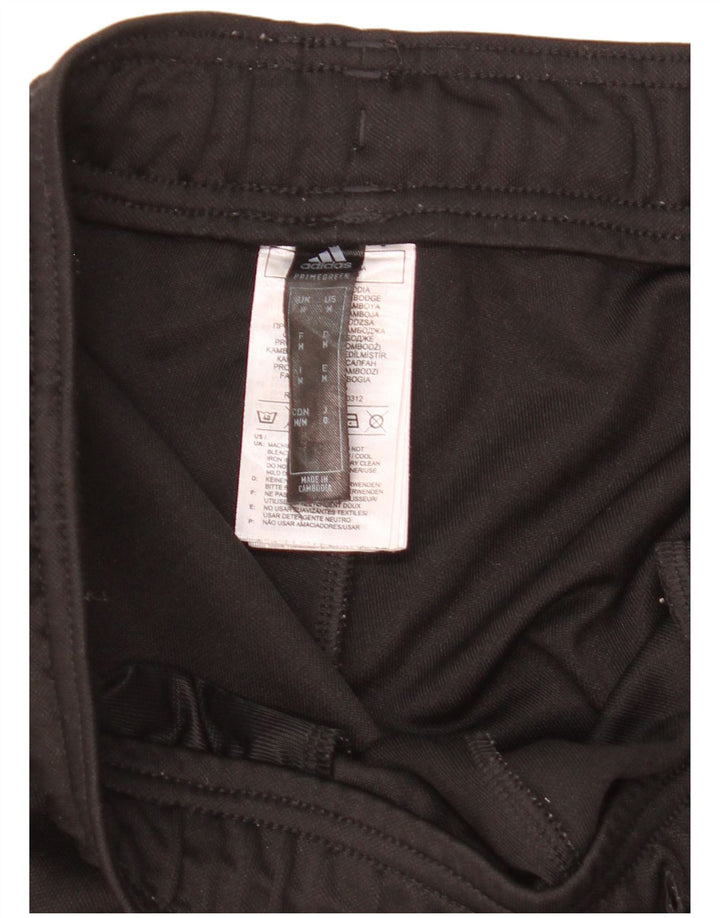 Adidas Damen Aeroready Trainingshose UK 14 Medium Schwarz Polyester