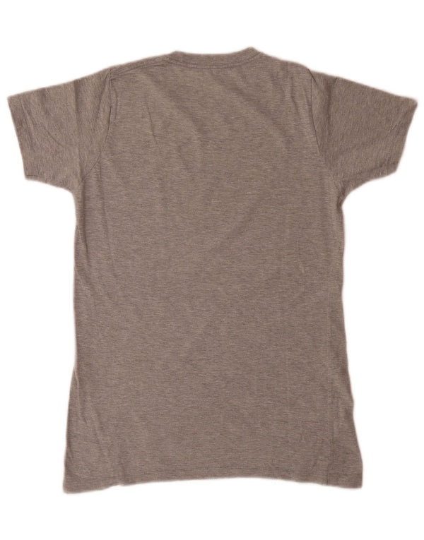 Hard Rock Cafe Herren Mallorca Graphic T-Shirt Top Small Grau Baumwolle