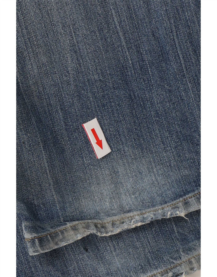 G-Star Herren Straight Jeans W33 L32 Blaue Baumwolle