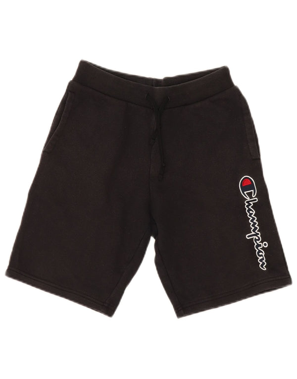 CHAMPION Sportshorts mit Grafik für Jungen, 9–10 Jahre, Schwarz