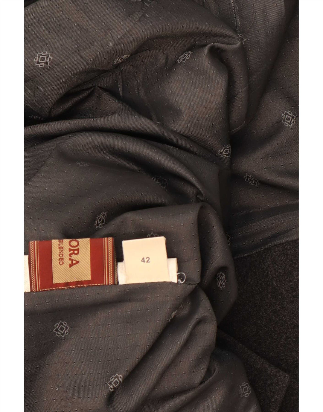 Penny Black Damen-Blazer mit 4 Knöpfen, übergroß, IT 42, mittelgraue Wolle