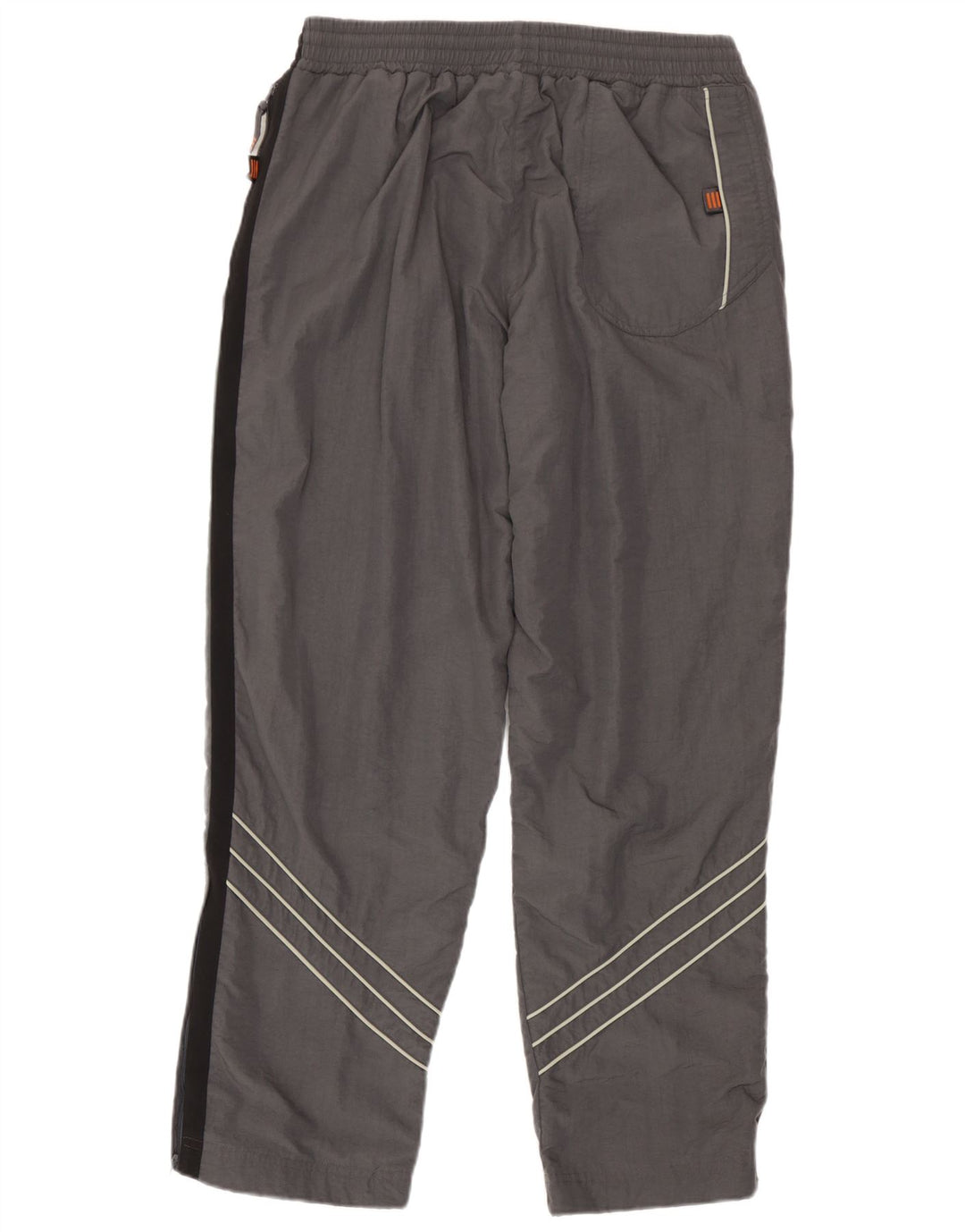 Adidas Herren-Trainingshose UK 40/42 Mittelgraues Colourblock-Polyamid