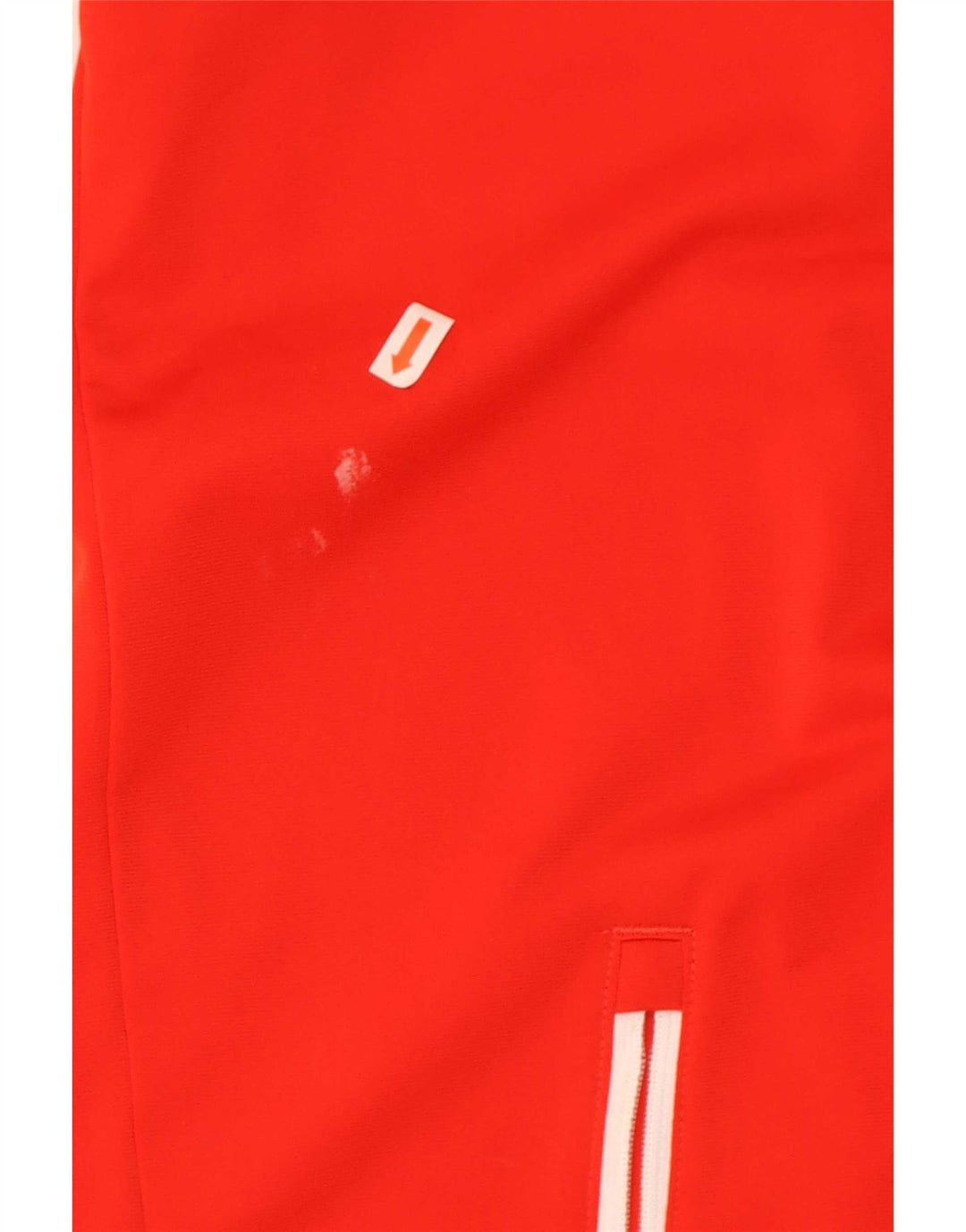 Puma Herren-Trainingsanzugoberteil, Jacke, 2XL, rotes Farbblock-Polyester