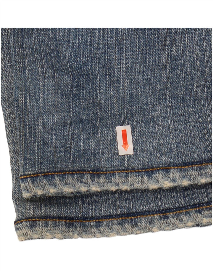 Jacob Cohen Damen maßgeschneiderte gerade Jeans W26 L31 blaue Baumwolle