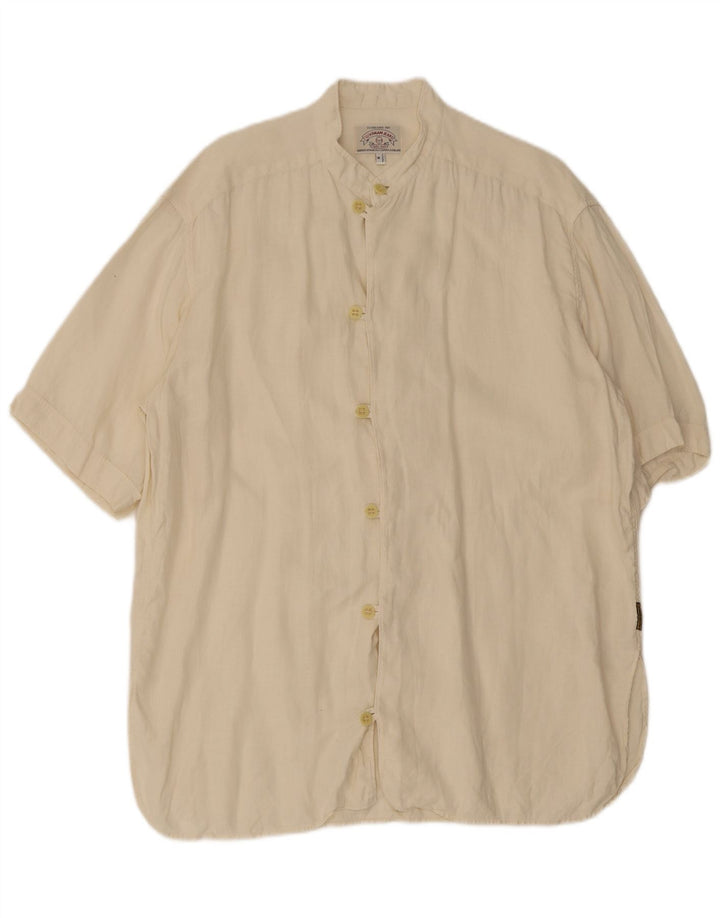 Armani Jeans Herren Kurzarmhemd Mittelbeige