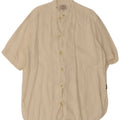 Armani Jeans Herren Kurzarmhemd Mittelbeige