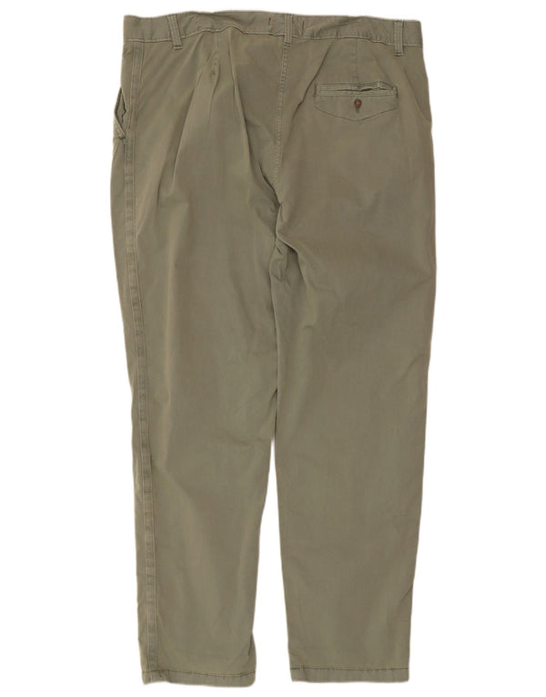 Marks & Spencer Damen gerade Chino-Hose, UK 18, XL, W38, L30, Khaki