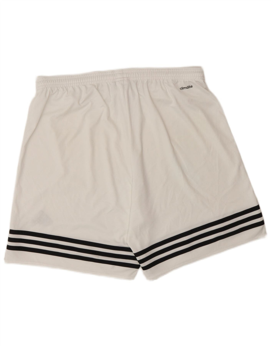 Adidas Herren Climalite Sport Shorts Großes weißes Polyester