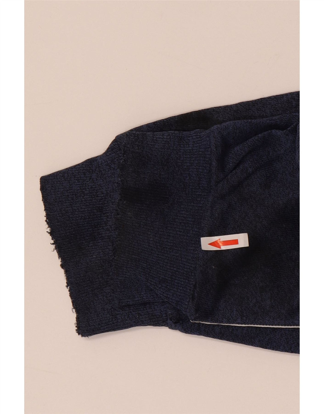 Asics Herren-Sweatshirt mit grafischem Reißverschluss und Rundhalsausschnitt, Größe L, Blau, Farbblock
