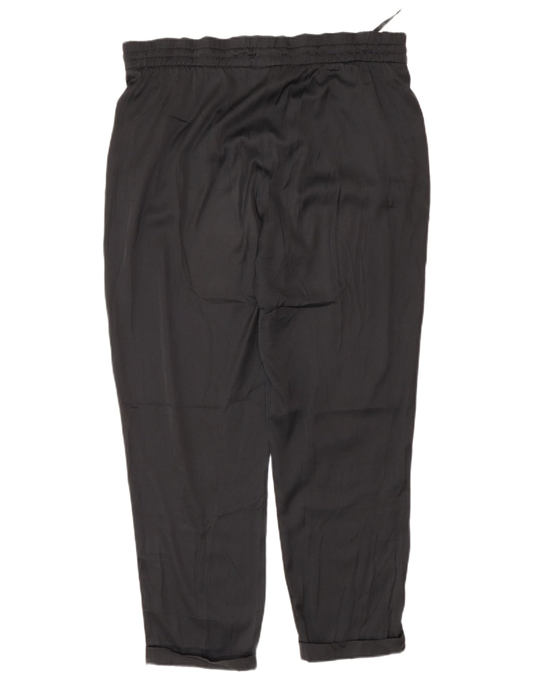 Benetton Damen-Hose, normal, Freizeithose, Größe M, W30, L27, Schwarz, Polyester