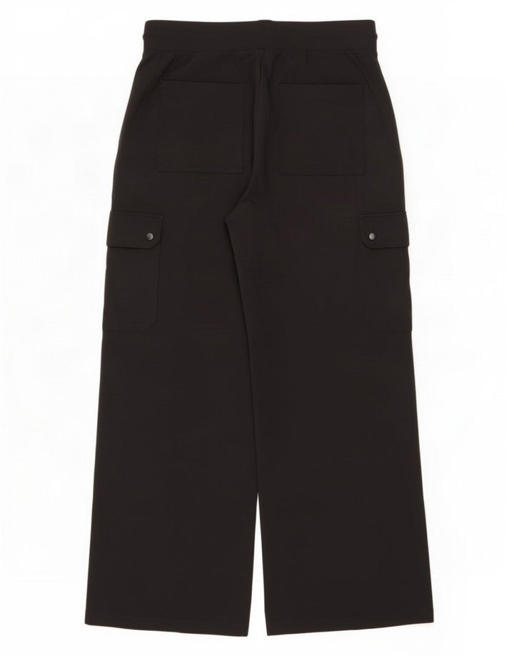 Marks & Spencer Damen Cargo-Trainingshose, Gr. 14, Größe L, Schwarz, Viskose
