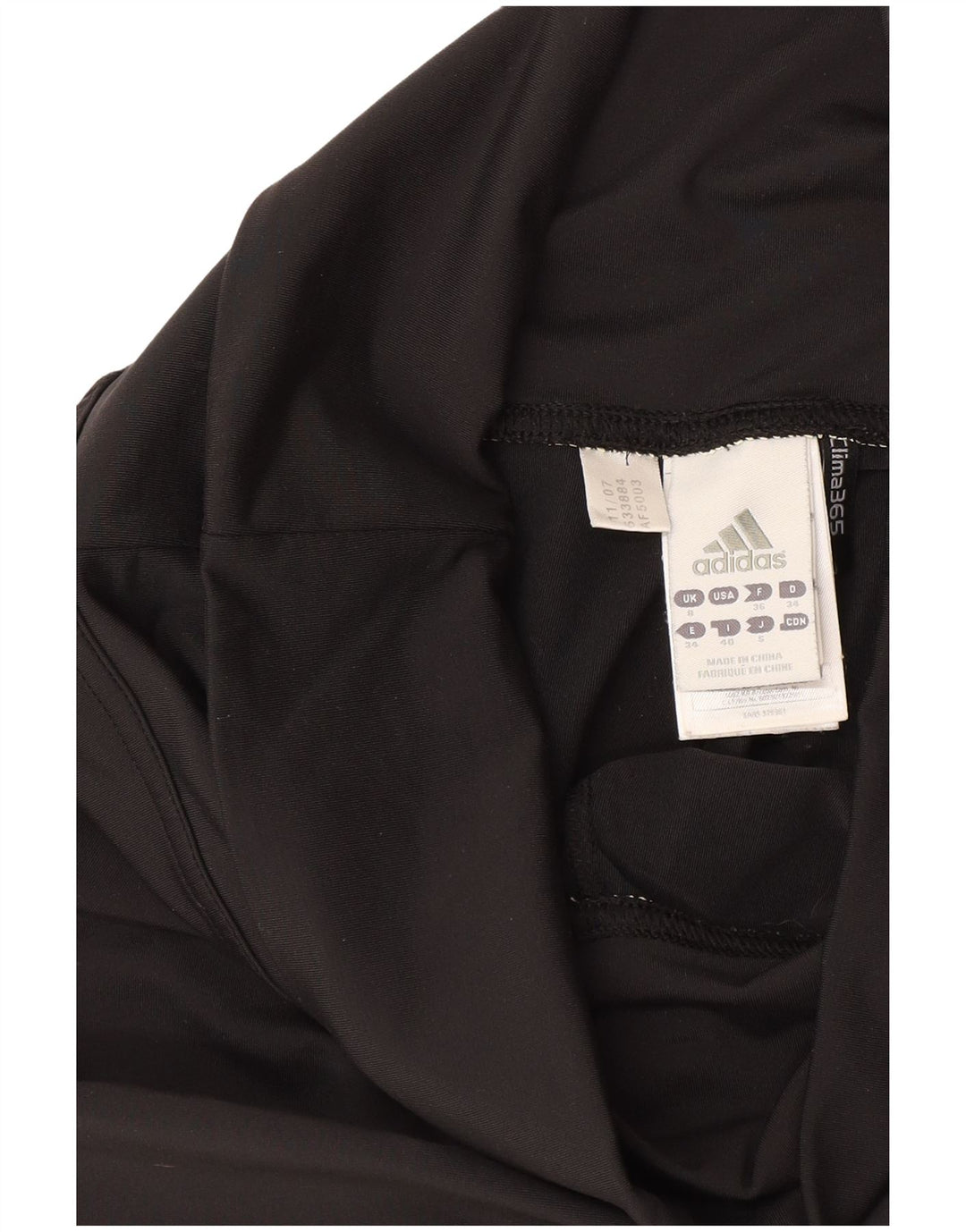 Adidas Damen Climalite Bermuda Sport Shorts UK 8 Small Schwarz Polyester