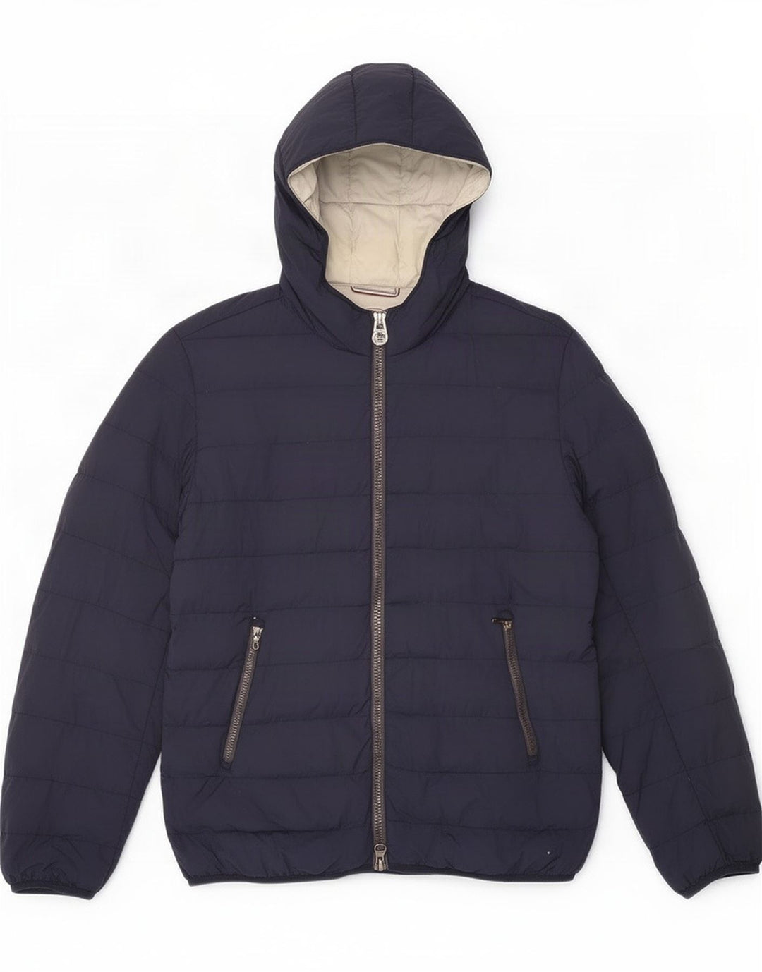 Colmar Herren-Jacke mit Kapuze, wattiert, Größe 52, groß, marineblau, Polyamid
