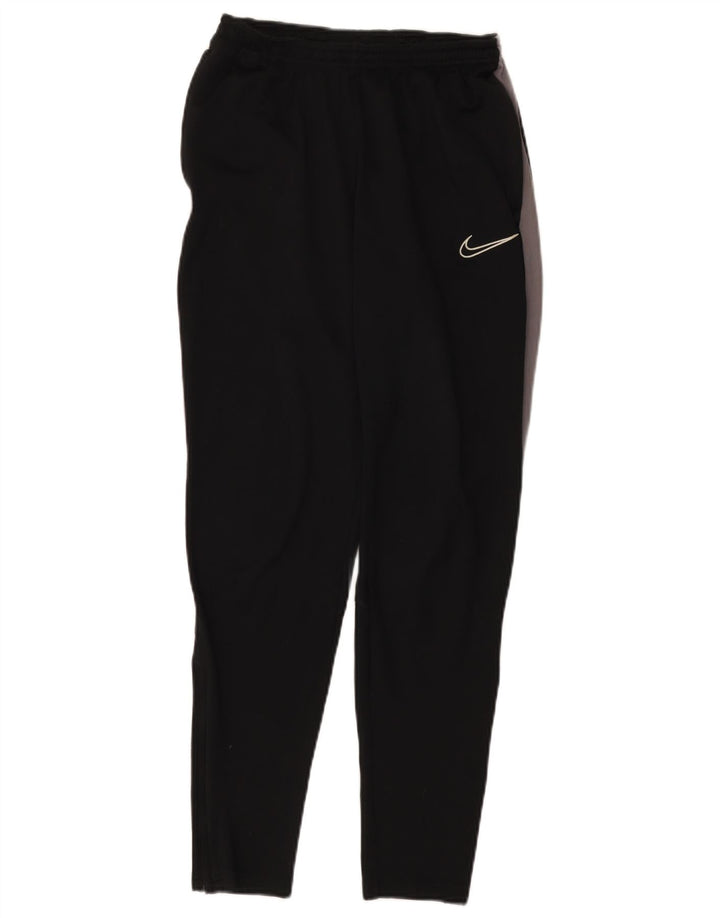 Nike Herren Dri Fit Trainingshose, Größe S, Schwarz, Colourblock-Polyester