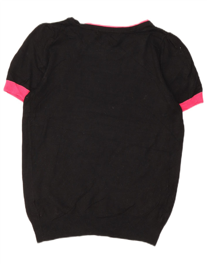 Marks & Spencer Damen-Pullover mit U-Boot-Ausschnitt, Gr. 12, mittelschwarz