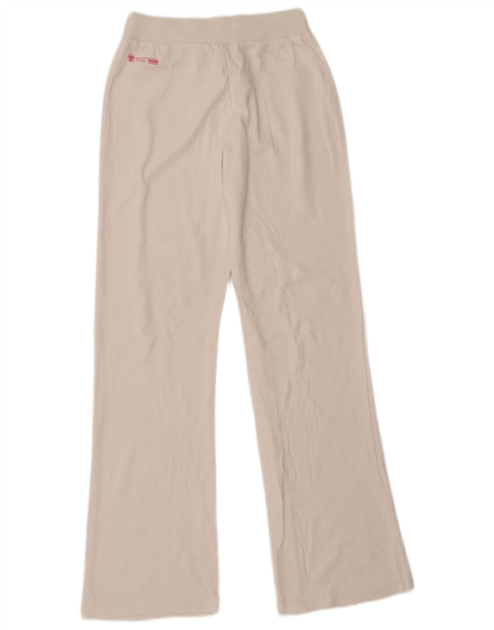 Brugi Damen-Trainingshose, UK-Größe 10, Größe S, weiße Baumwolle