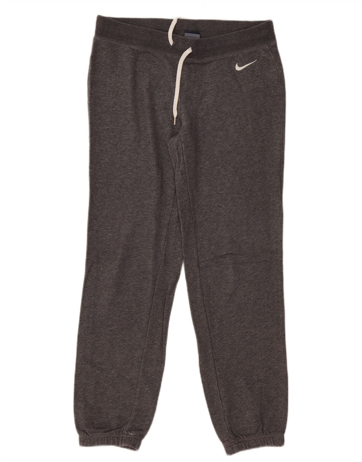 NIKE Herren-Trainingshose, Jogginghose, mittelgrau gefleckte Baumwolle