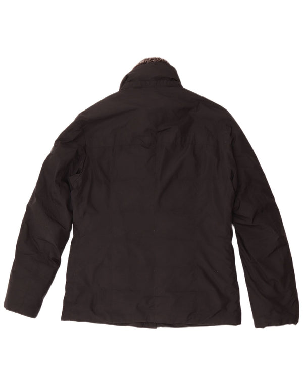 PEUTEREY Wattierte Herrenjacke UK 44 2XL Schwarz Polyester