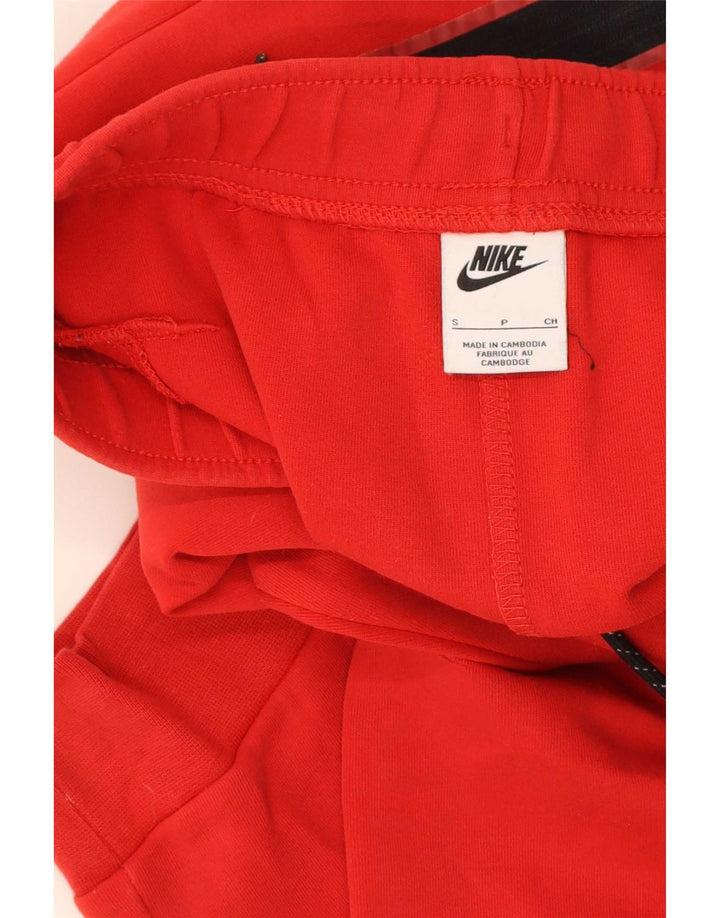 Nike Herren-Trainingshose, Jogginghose, Größe S, rote Baumwolle